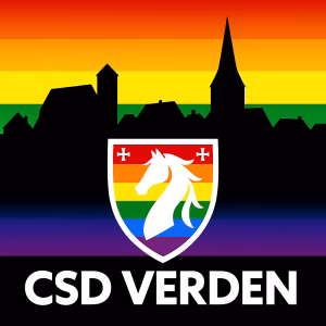 CSD Verden 2025 –              Sei laut! Sei bunt!           Vielfalt braucht Stimme.
